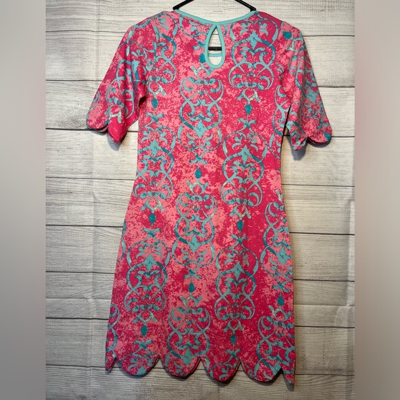 ANA CLARE Chantilly Rebecca Ruffle Sleeveless Dress Size Xs - Picture 3 of 5